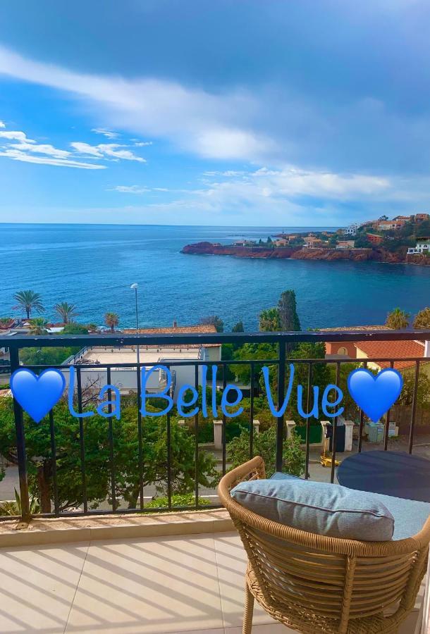 La Belle Vue-Charming Duplex Apartment With Sea View, 50 Meters From Beach And Private Parking Saint-Raphael  Exterior photo